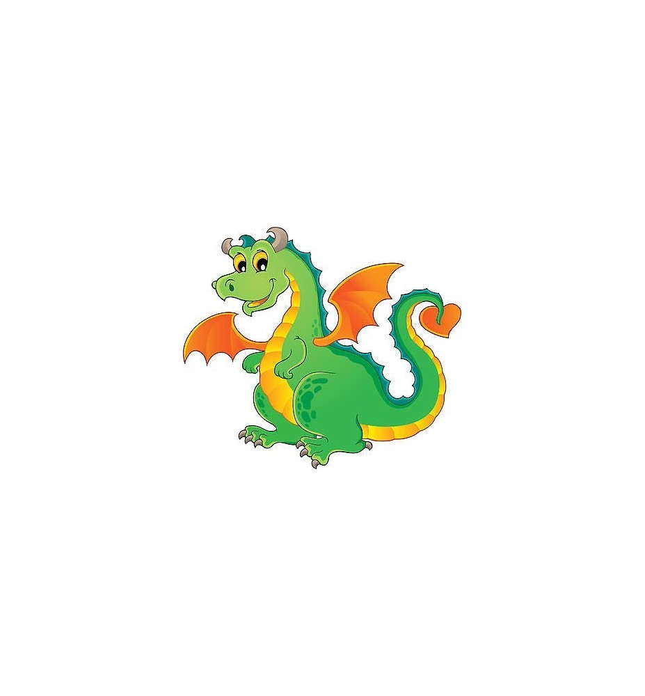 Stickers muraux enfant dragon réf 3637