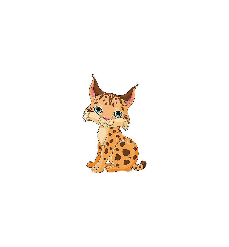 Sticker enfant Lynx 