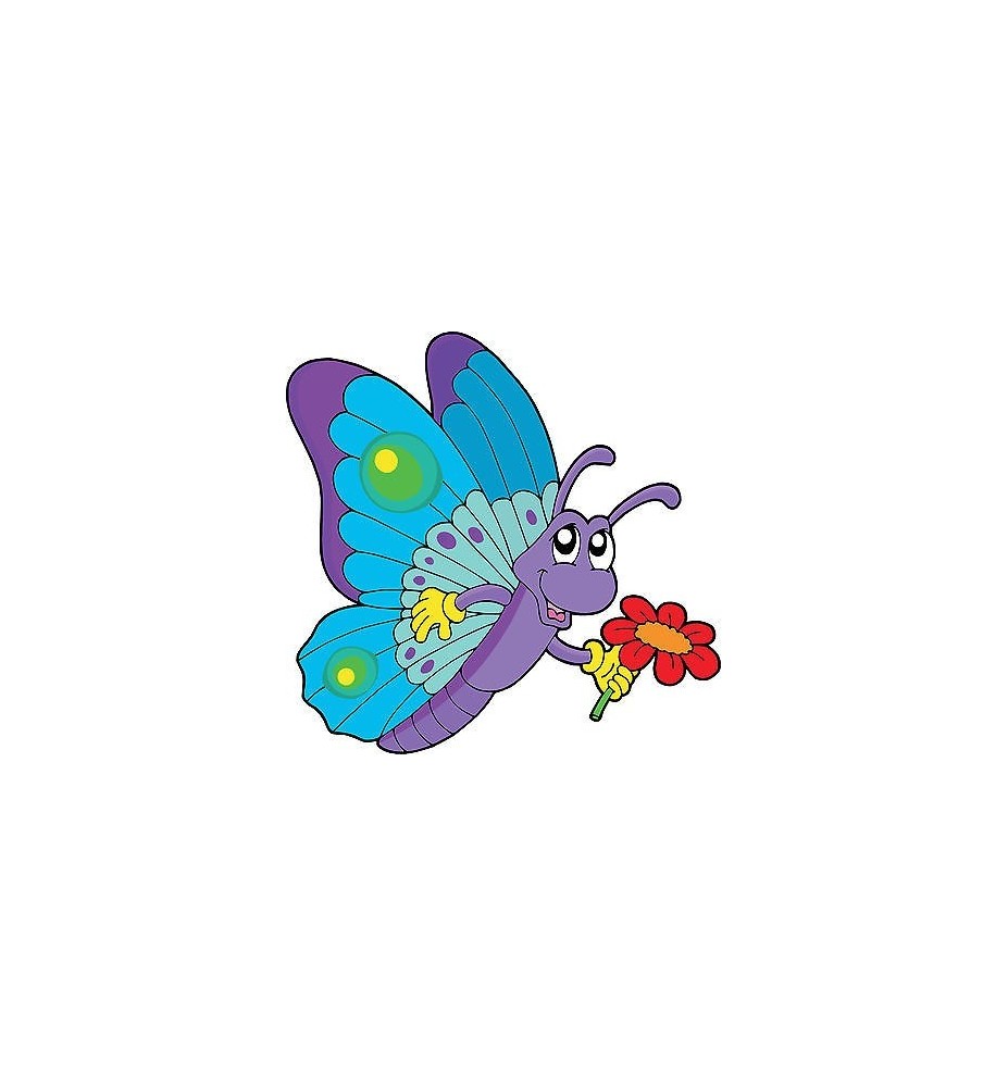 Sticker enfant Papillon réf 2543