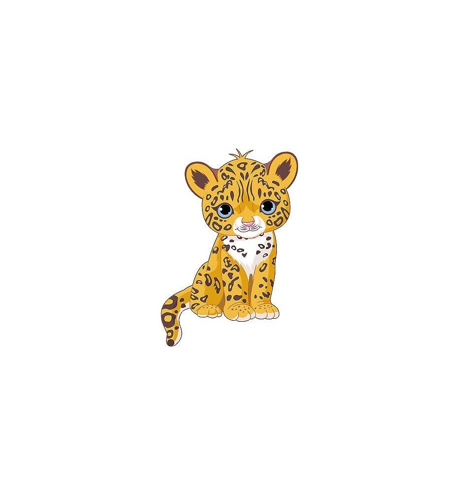 Sticker enfant Bébé Jaguar