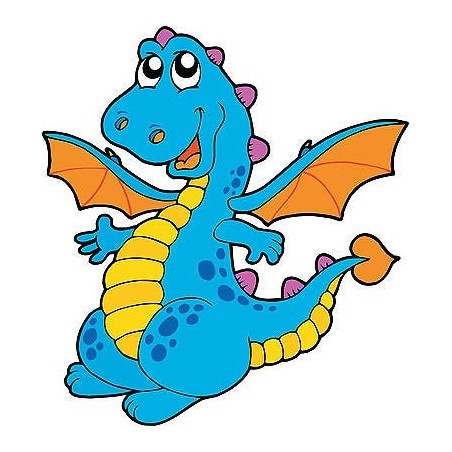 Sticker enfant Dragon réf 2524