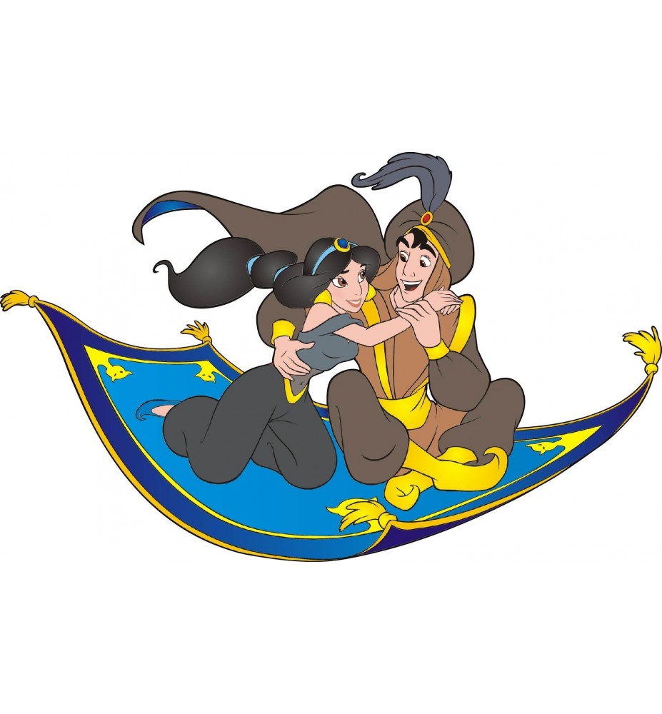 sticker Autocollant enfant Aladin