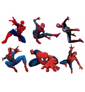 Stickers enfant planche de stickers Spiderman ref 15128