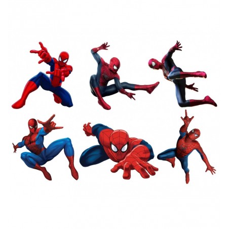 Stickers enfant planche de stickers Spiderman ref 15128
