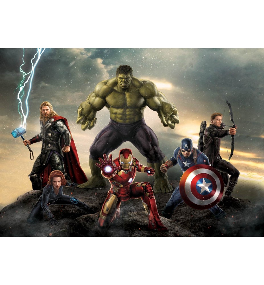 Stickers muraux géant Avengers 15162
