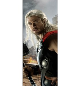Stickers porte Thor Avengers
