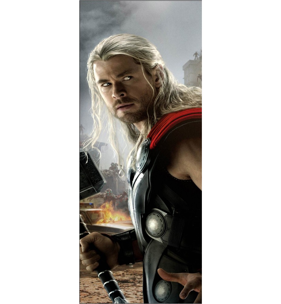 Stickers porte Thor Avengers