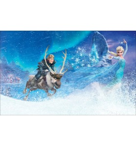 Stickers Autocollant Frozen La reine des neiges  réf 15195