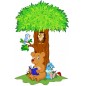 Stickers Arbre Animaux