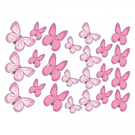 Stickers kit enfant planche de stickers Papillons