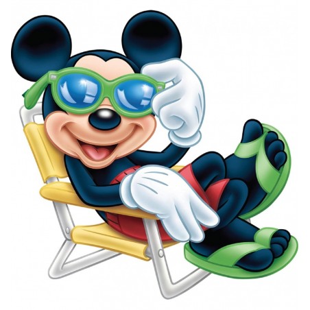 Stickers Mickey relax