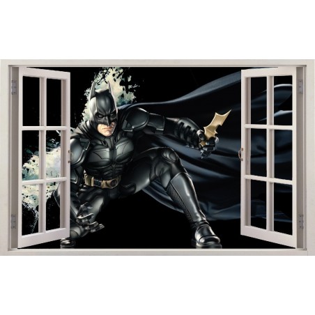 Stickers fenêtre Batman