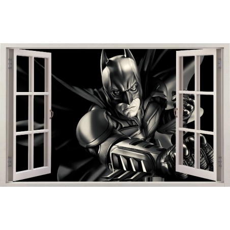 Stickers fenêtre Batman super héros