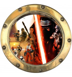 Sticker hublot Star Wars
