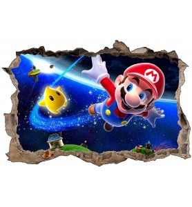 Stickers 3D Super Mario galaxy