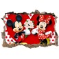 Stickers 3D Mickey minnie