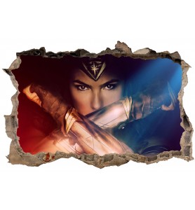 Stickers 3D Wonder Woman  réf 23826