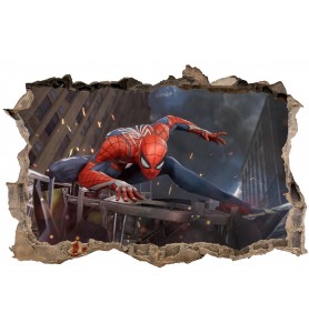 Stickers 3D Spiderman réf 23829