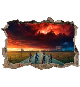 Stickers 3D Stranger Things réf 52463