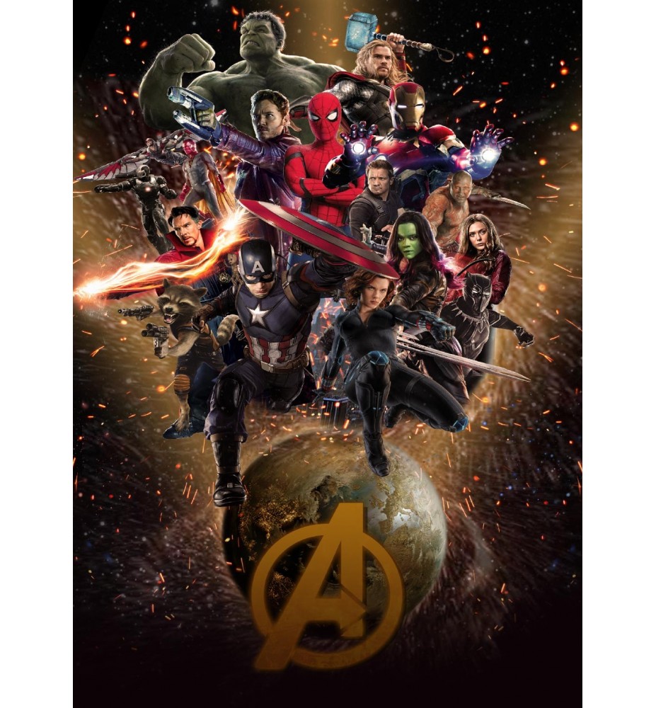 Stickers géant Avengers