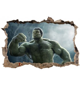 Stickers 3D Hulk