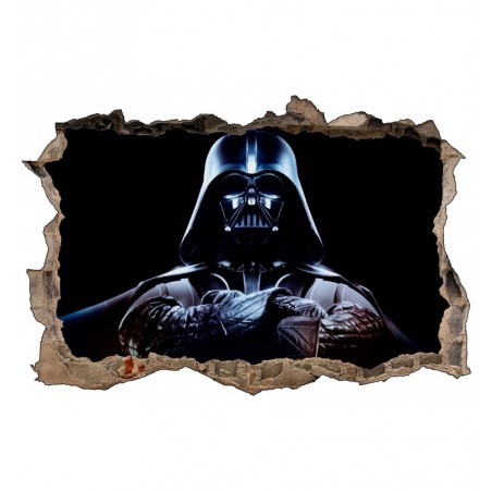 Stickers 3D Dark Vador Star Wars