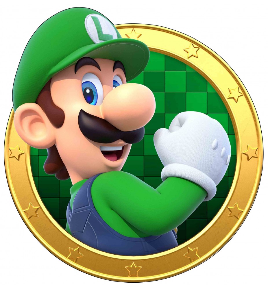 Sticker hublot Mario Luigi