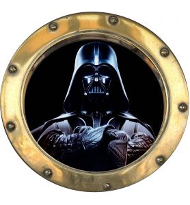 Sticker hublot enfant Star Wars Dark Vador