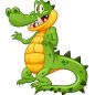 Sticker enfant Crocodile réf 921
