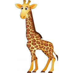 Sticker enfant Girafe réf 298