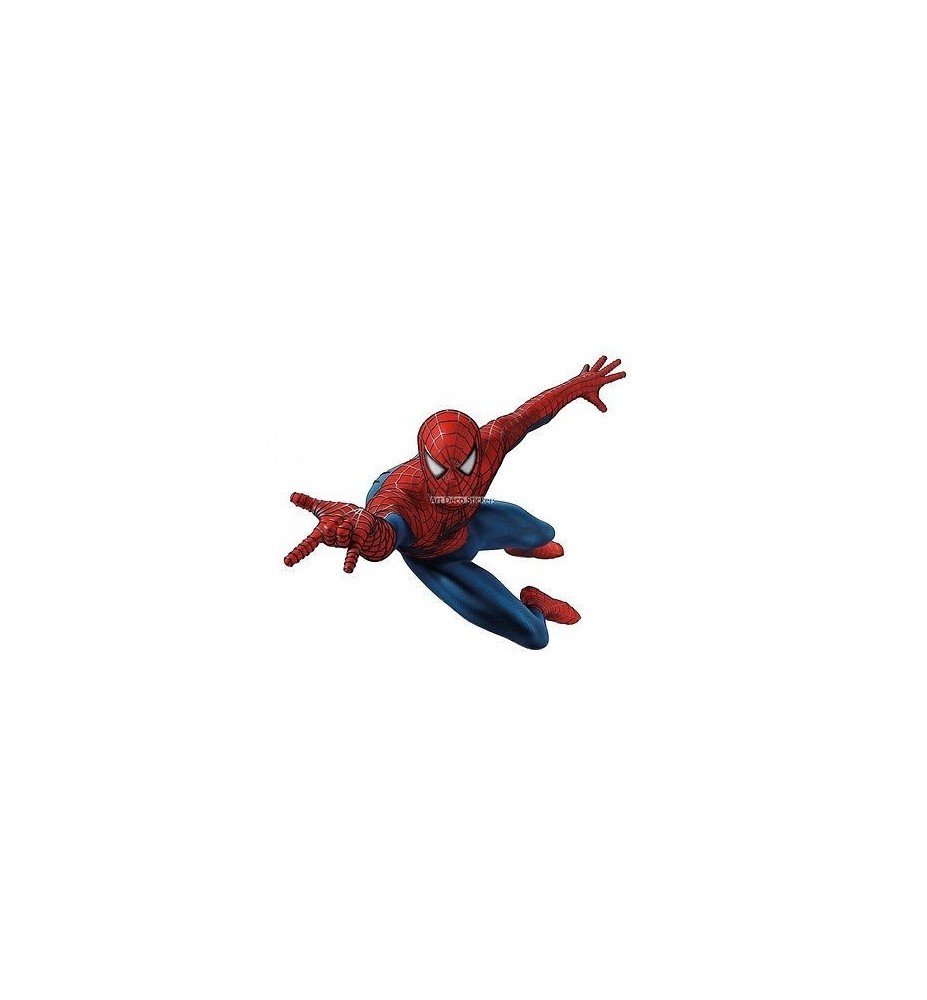 Sticker enfant Spiderman 58x50cm réf 9532