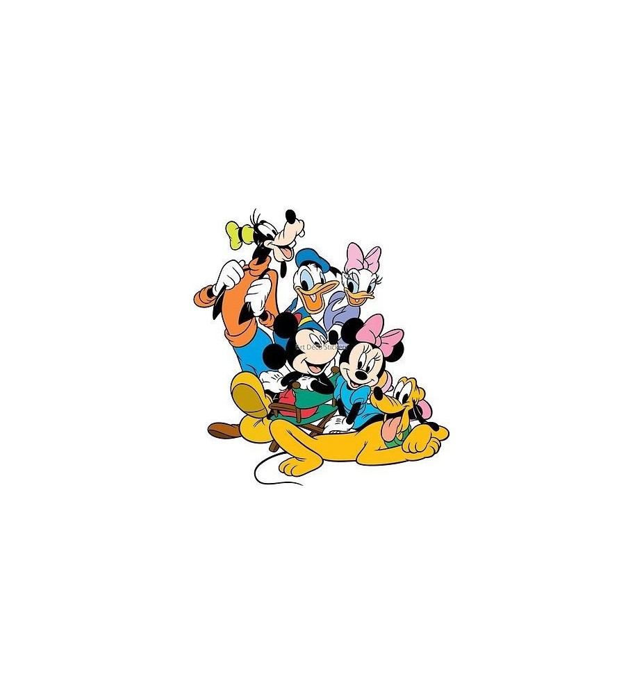 Sticker enfant Mickey et ses amis réf 9536