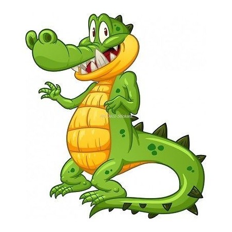 Sticker enfant Crocodile 921