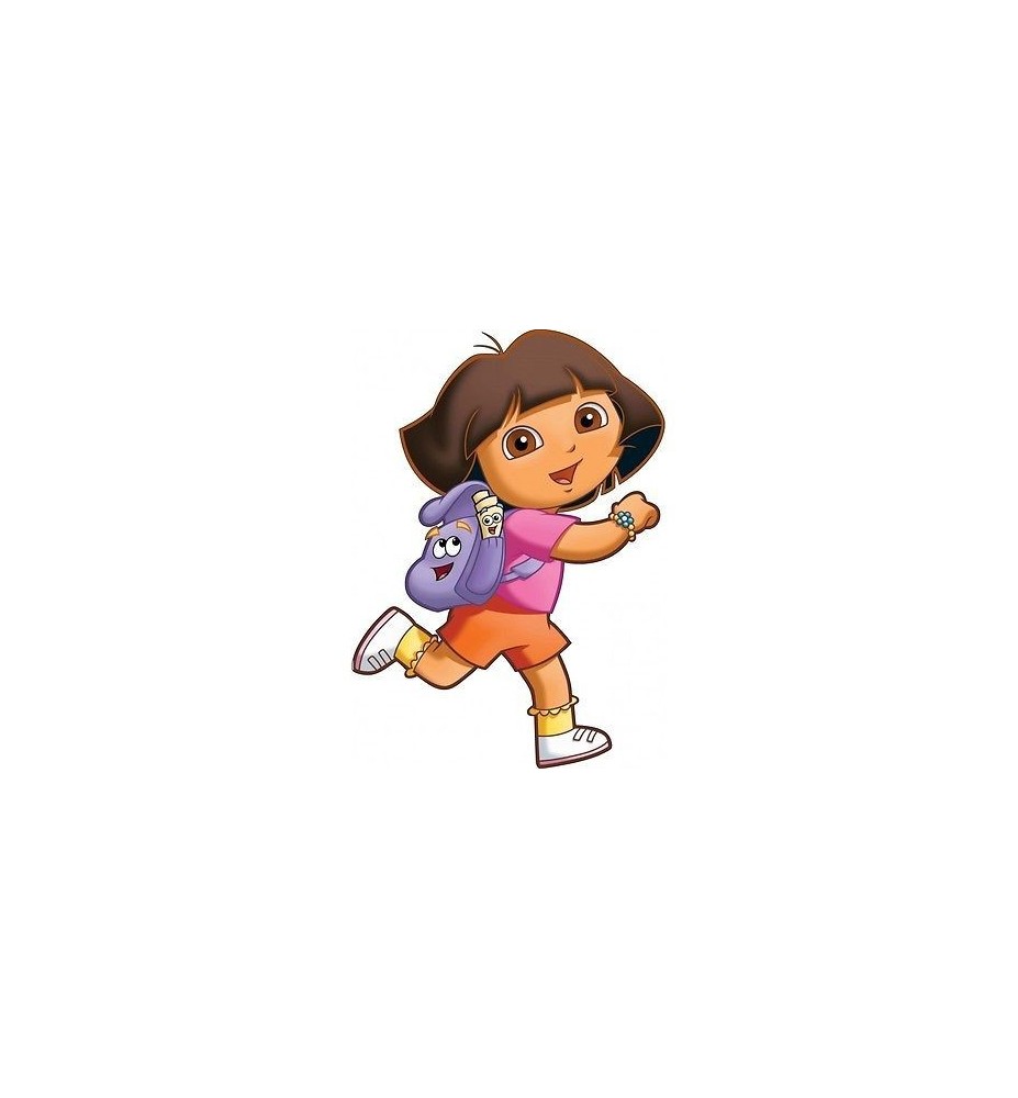 Sticker enfant Dora, sticker chambre d'enfant Dora