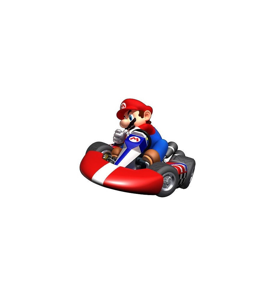 Stickers enfant Mario Kart 6224 réf 4120 (de 10cm à 130cm de largeur)