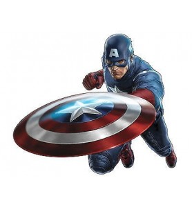 Stickers enfant Capitain América Avengers réf 4121