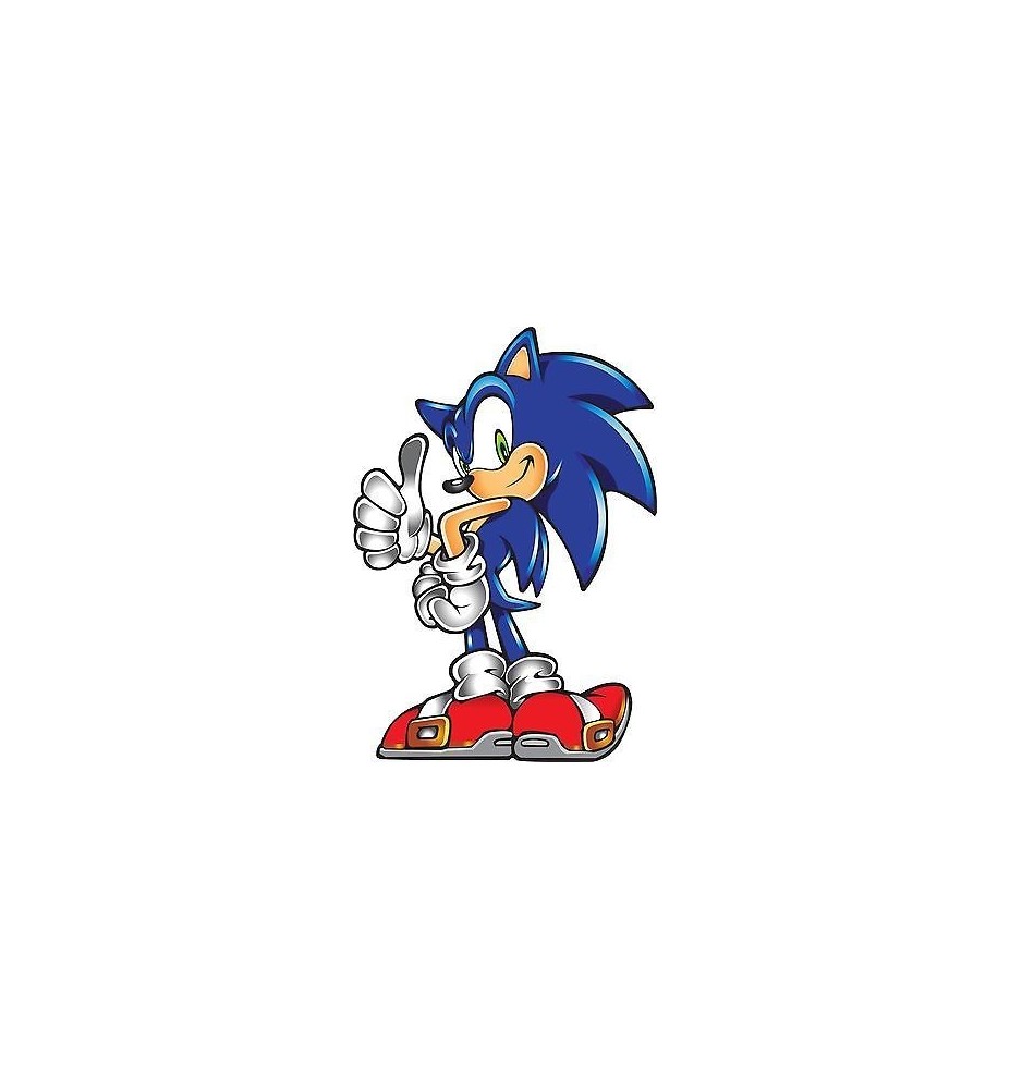 Sticker Iron Sonic 