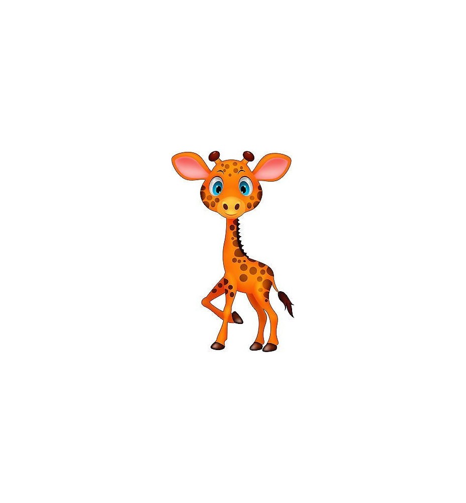 Stickers autocollant muraux enfant Girafe