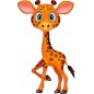 Stickers autocollant muraux enfant Girafe